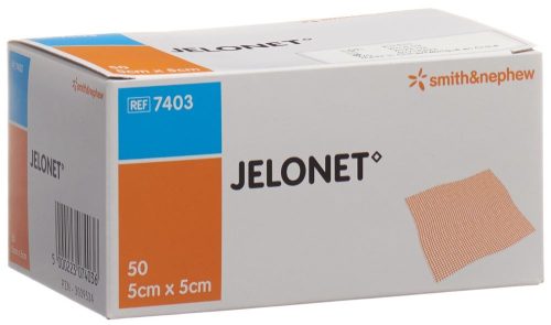 SMITH & NEPHEW, JELONET Paraffingaze, 5cmx5cm, steril (50 Stk)
