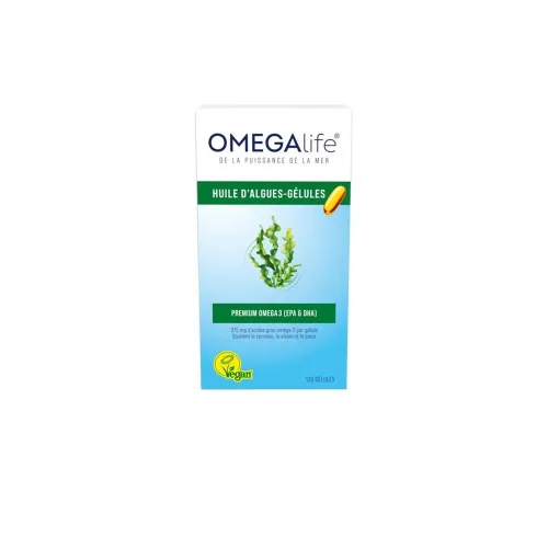 Omega-Life, OMEGA-LIFE Algenöl Kapseln (120 Stk)