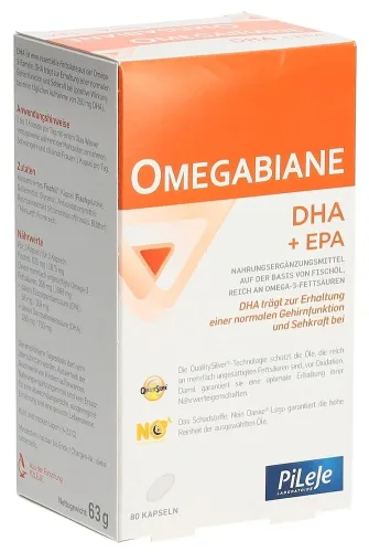 OMEGABIANE, OMEGABIANE DHA + EPA Kapseln (80 Stk)
