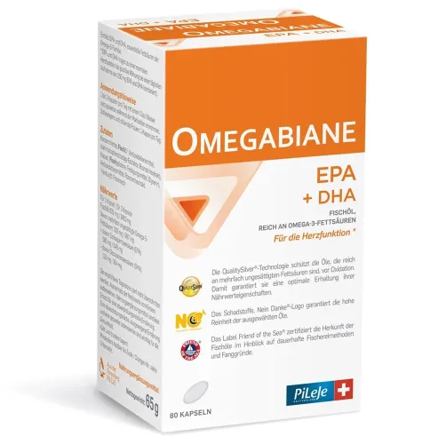 OMEGABIANE, OMEGABIANE EPA + DHA 621mg Kapseln (80 Stk)