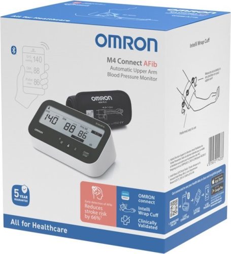 undefined, OMRON Blutdruckmessgerät Oberarm M4 Connect AFib