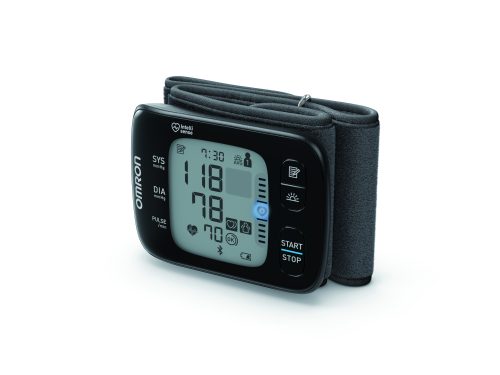 Omron, OMRON RS7 Blutdruckmessgerät – Blutdruckmessgerät/Herzfrequenzmessgerät – schwarz