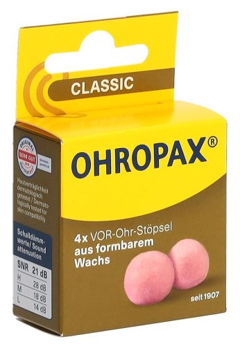 OHROPAX, OHROPAX Classic Ohrstöpsel aus Wachs (4 Stk)