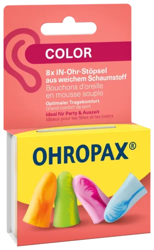 OHROPAX, OHROPAX Color Ohrstöpsel soft (8 Stk)