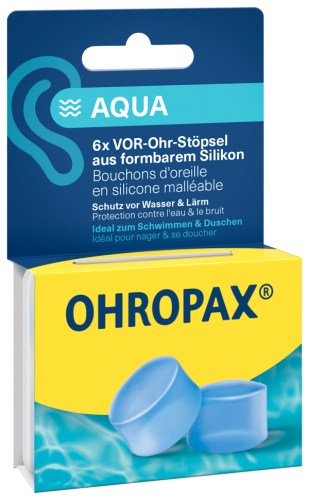OHROPAX, OHROPAX Silicon Aqua (6 Stk)