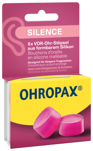 OHROPAX, OHROPAX - Ohrstoepsel Silicon Silence, 6 Stück