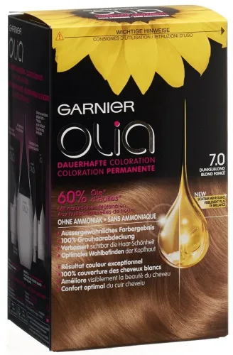Garnier Olia, Garnier Olia Haarfarbe 7.0 Dunkelblond (1 Stk)