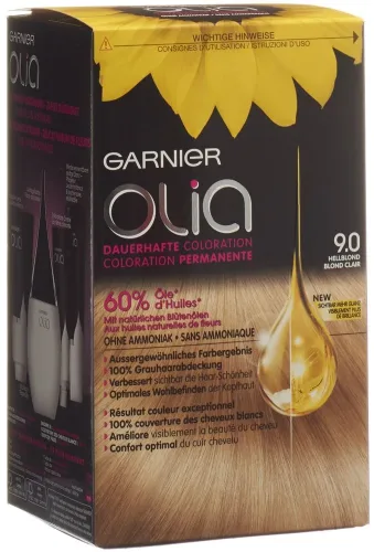 Garnier Olia, Garnier Olia Haarfarbe 9.0 Hellblond (1 Stk)