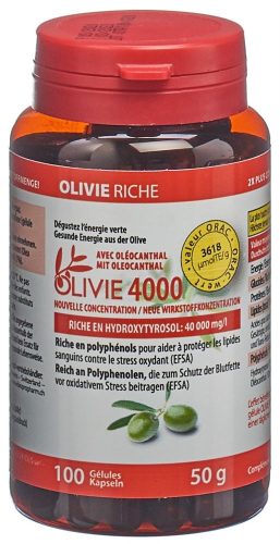 OLIVIE, OLIVIE Force 500mg gélules végétale (100 Stk)