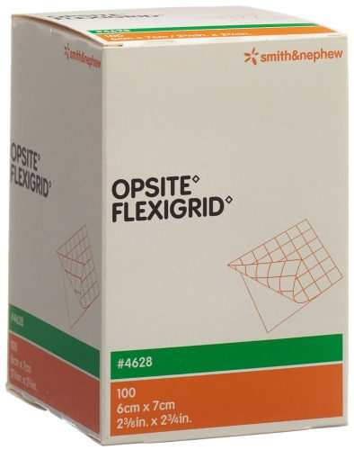 Opsite, OPSITE FLEXIGRID steriler Folienverband, 6cmx7cm (100 Stk)