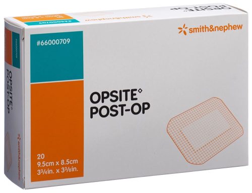 Opsite, OPSITE Post OP Folienverband Steril, 9.5cmx8.5cm (20 Stk)