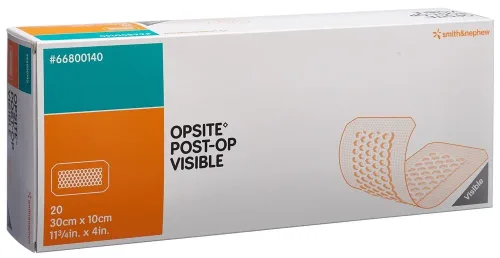 Opsite Post OP Visible transparenter Wundverband 30x10cm 20 Stk