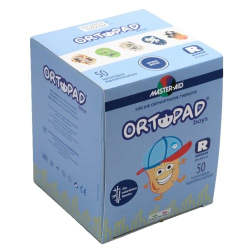 ORTOPAD, ORTOPAD Occlusionspflaster Regular Boys ab 4J. 85x59mm (50 Stk)