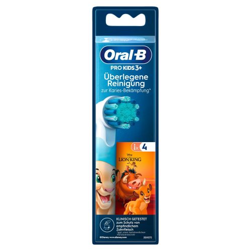 Oral-B, Oral-B Kids Aufsteckbürsten König der Löwen (4 Stk)