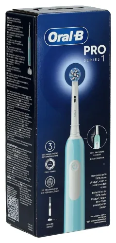 Oral-B, Oral-B - Pro 1 Sensitive Clean Caribbean Blue, Hellblau