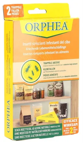 ORPHEA, ORPHEA Kriechende Lebensmittelschädlinge Klebefallen (2 Stk)