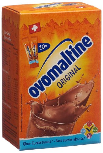 Ovomaltine, OVOMALTINE Pulver Stick o/Zucker 8810 10x15g
