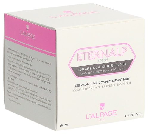 L'ALPAGE Cosmetics SA, L'alpage Eternalp 4060 m ? Umfassende Anti-Aging-Nachtcreme mit Lifting-Effekt