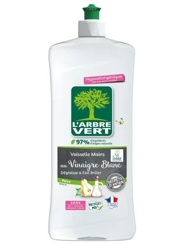 L'ARBRE VERT, L'ARBRE VERT Geschirrspülmittel Essig Birne (750ml)