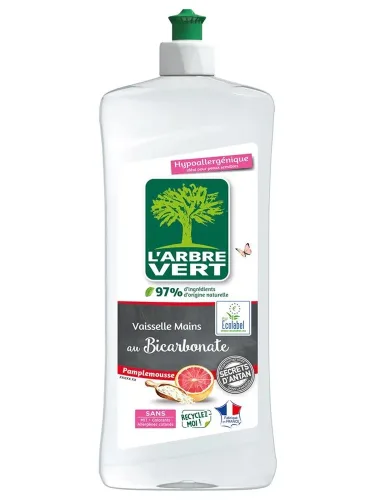 L'ARBRE VERT, L'ARBRE VERT Geschirrspülmittel Natron & Grapefruit (750ml)