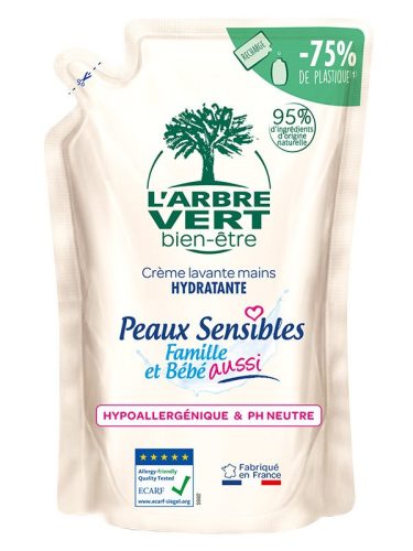 L'ARBRE VERT, L'ARBRE VERT Öko Handseife Empfindliche Haut Refill (300ml)
