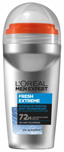 L´OrÉal Men Expert, L´OrÉal Men Expert Roll-On Fresh Extreme Anti-Transpirant mit Cooling Effekt Körperpflege 50 ml Herren