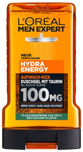 L´Oréal Men Expert, L´OrÉal Men Expert  L´OrÉal Men Expert Hydra Energy Duschgel mit Taurin Aufwach-Kick duschgel 250.0 ml