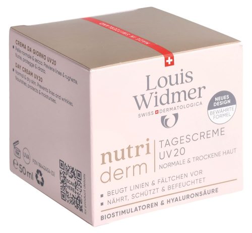 undefined, Louis Widmer Nutriderm Tagescreme UV20 50 ml mit Parfum