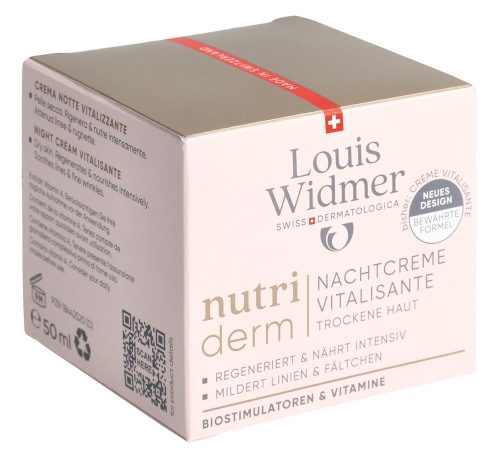 undefined, Louis Widmer Nutriderm Nachtcreme Vitalisante 50 ml mit Parfum