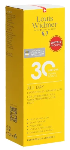 Louis Widmer, Louis Widmer All Day Sonnenfluid LSF30 (200ml)