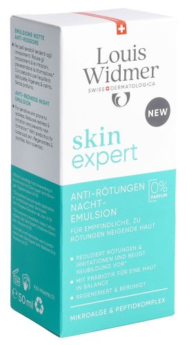 Louis Widmer, Louis Widmer Skinexpert Anti-Rötungen Nachtemulsion (50ml)