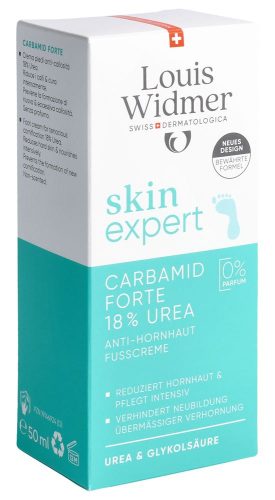 Louis Widmer, Louis Widmer Carbamid Forte 18% Urea Anti-Hornhaut Fusscreme (50ml)