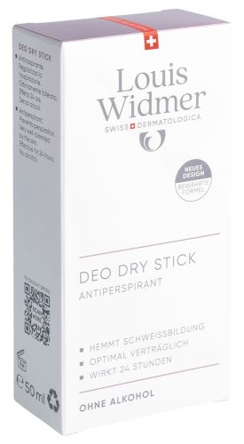 Louis Widmer, Louis Widmer - Deo Dry Stick parfümiert, 50 ml