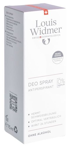 Louis Widmer, Louis Widmer Deo Spray unparfümiert (75ml)