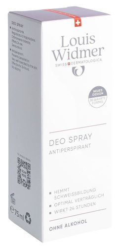 Louis Widmer, Louis Widmer Deo Spray parfümiert (75ml)