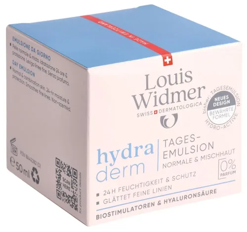 Louis Widmer, Louis Widmer hydraderm Tagesemulsion unparfümiert
