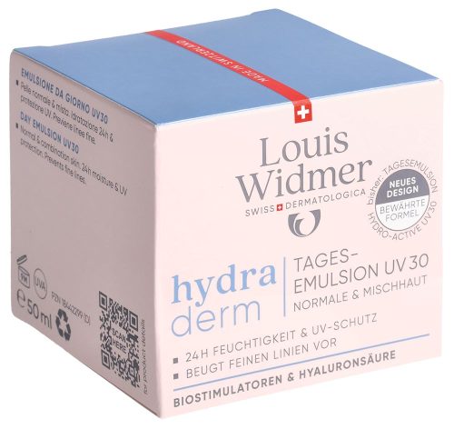 Louis Widmer, Louis Widmer - Tagesemulsion Hydro-Active UV 30 parfümiert, 50 ml