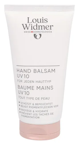 Louis Widmer, Louis Widmer Hand Balsam UV10, parfumiert (75ml)