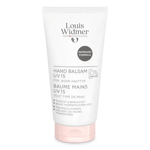 Louis Widmer Hand Balsam Uv15 ohne Parfum Tb 75 ml