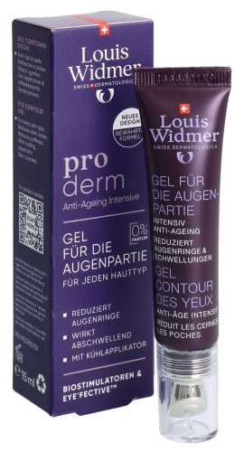 Louis Widmer, Louis Widmer - Gel für die Augenpartie Intensiv Anti-Ageing Unparfümiert, 15 ml