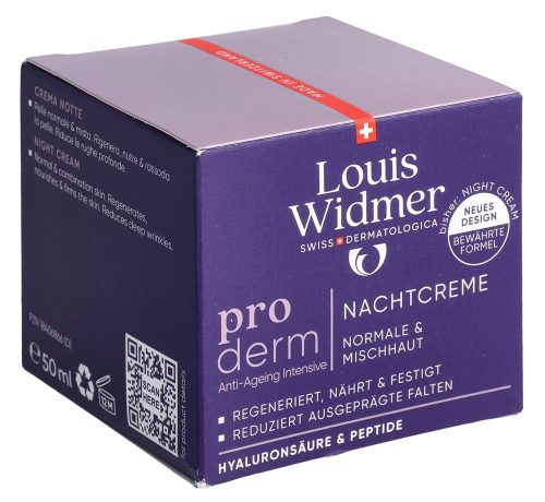 undefined, Louis Widmer Proderm Nachtcreme 50 ml mit Parfum