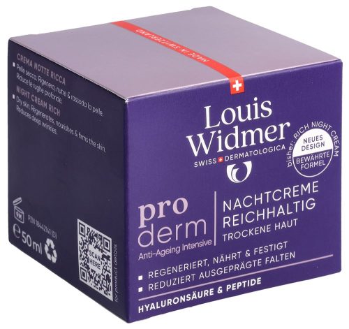 Louis Widmer, Louis Widmer Rich Night Cream parfümiert (50ml)