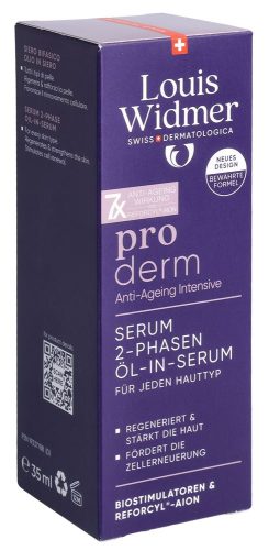 Louis Widmer, Louis Widmer - proderm Serum 2-Phasen Öl-in-Serum, 35 ml