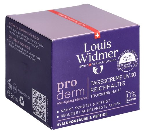 undefined, Louis Widmer Proderm Tagescreme UV 30 reichhaltig ohne Parfüm 50 ml
