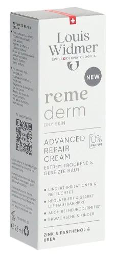Louis Widmer, Louis Widmer - remederm Advanced Repair Creme, 75 ml