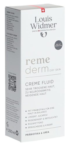 Louis Widmer, Louis Widmer - remederm Creme Fluid mit Probiotika, 200 ml
