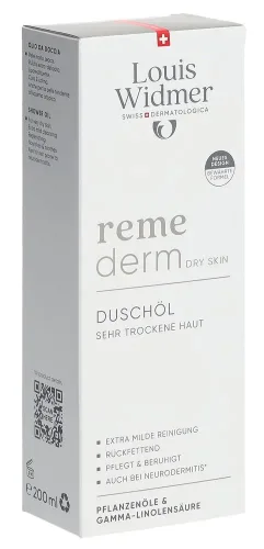 Louis Widmer, Louis Widmer - remederm Duschöl, 200 ml