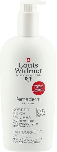 Louis Widmer, Louis Widmer Remederm Dry Skin Körpermilch 5% Urea unparfümiert (400ml)