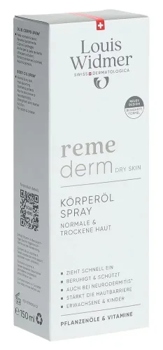 Louis Widmer, Louis Widmer remederm Körperöl Spray unparfümiert