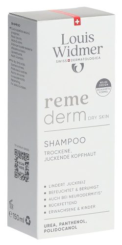 Louis Widmer, Louis Widmer - Remederm Shampoo parfümiert, 150 ml